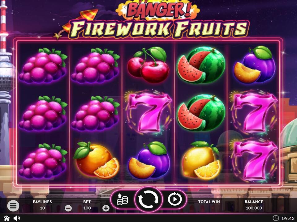 Banger Firework Fruits screenshot