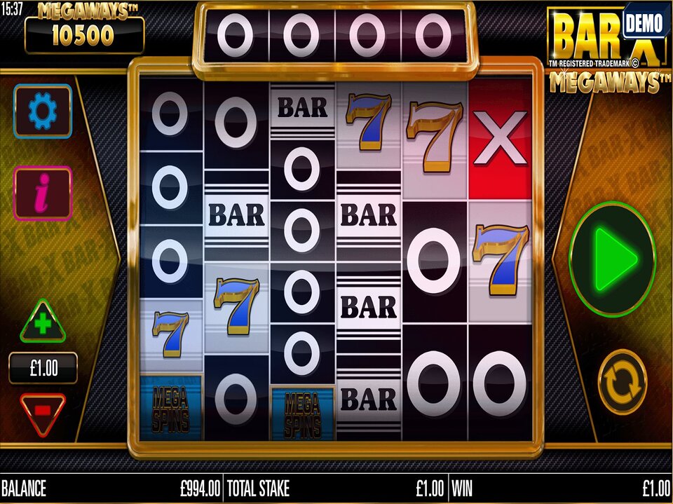 Bar X Megaways screenshot