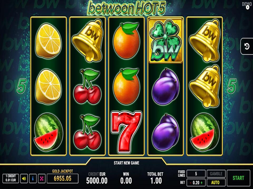 Betwoon Hot 5 screenshot
