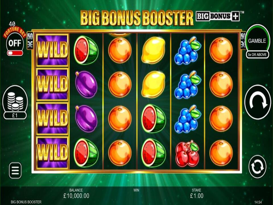 Big Bonus Booster screenshot