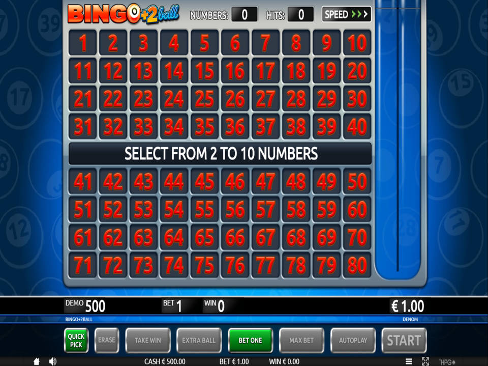 Bingo plus 2Ball screenshot