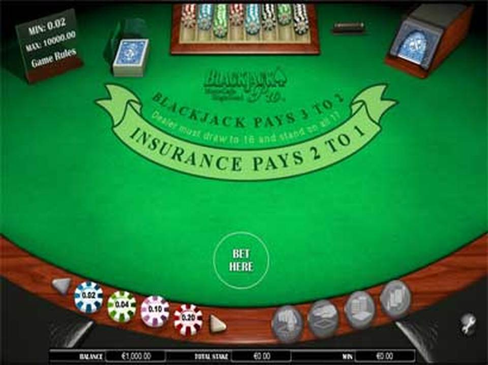 BlackjackPro MonteCarlo Singlehand screenshot