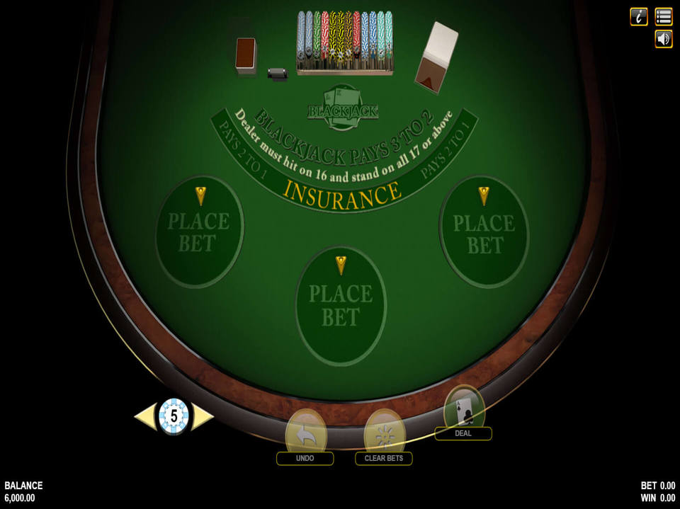 Blackjack 3 Hand screenshot