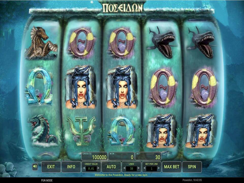 Bomba Games Poseidon screenshot