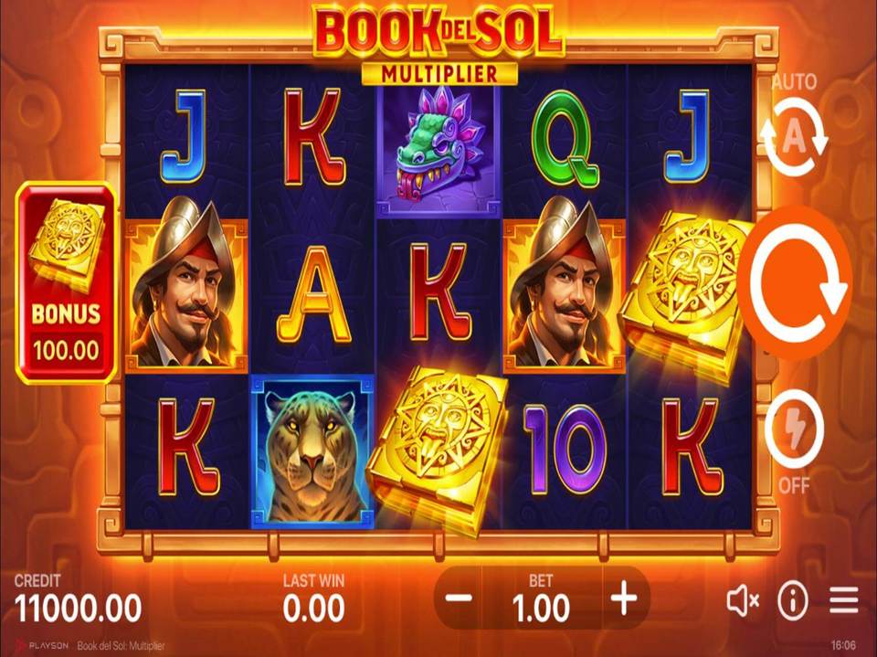 Book del Sol Multiplier screenshot