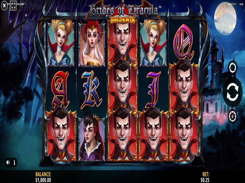 Brides of Dracula Hold Win screenshot