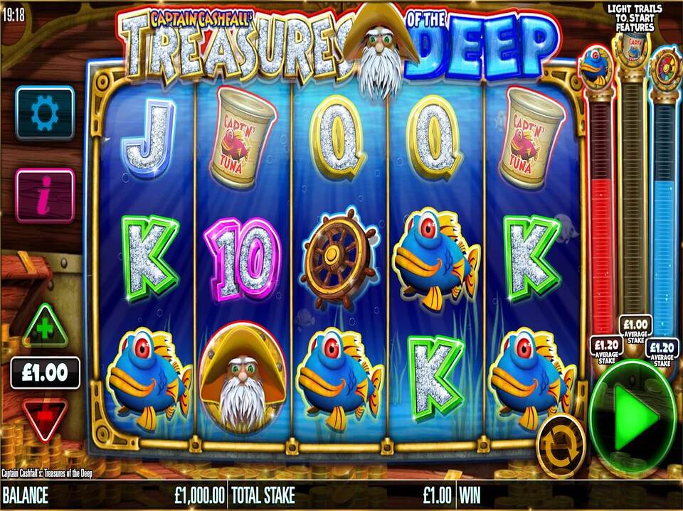 Captain Cashfalls Treasures of the Deep screenshot