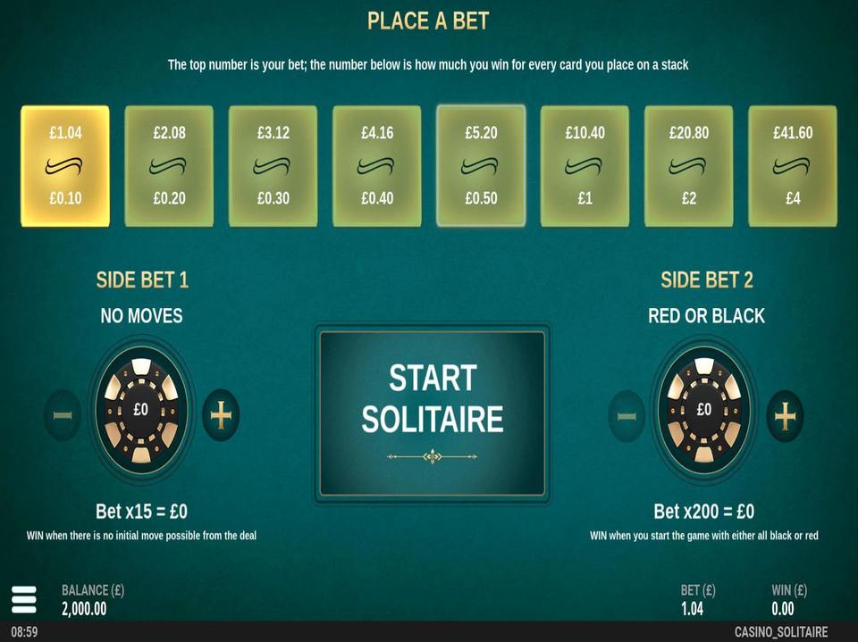 Casino Solitaire screenshot