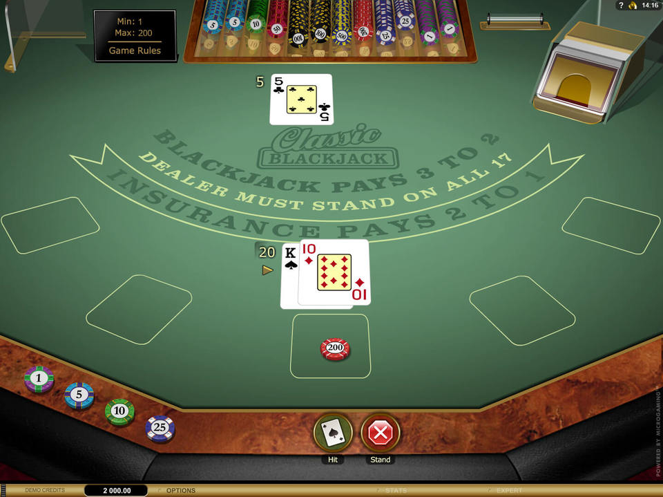 Classic Blackjack Gold screenshot