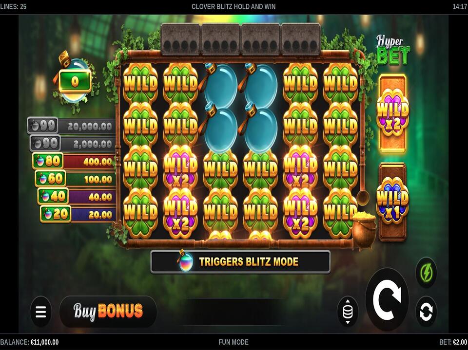 Clover Blitz Hold and Win screenshot