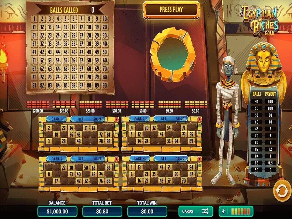 Egyptian Riches Gold screenshot