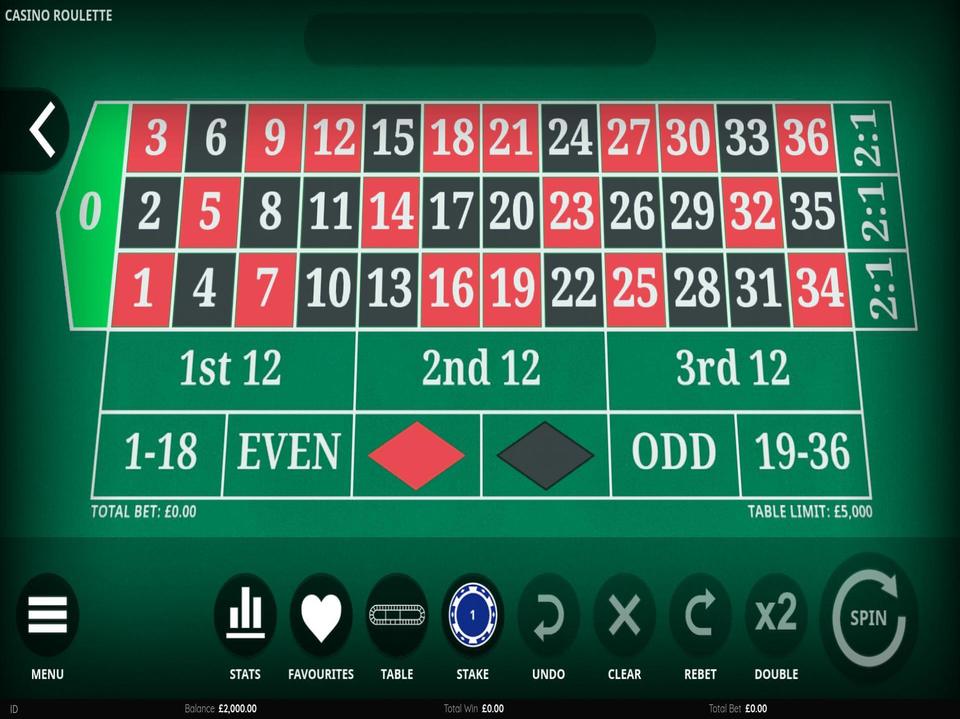 Endemol Casino Roulette screenshot