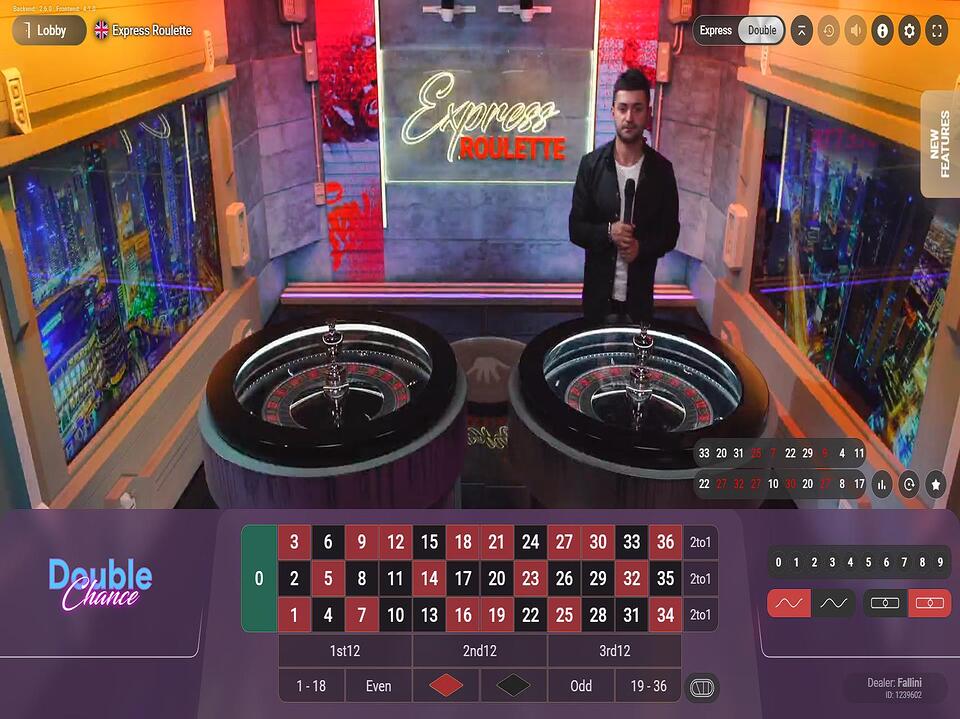 Express Roulette Double Chance screenshot