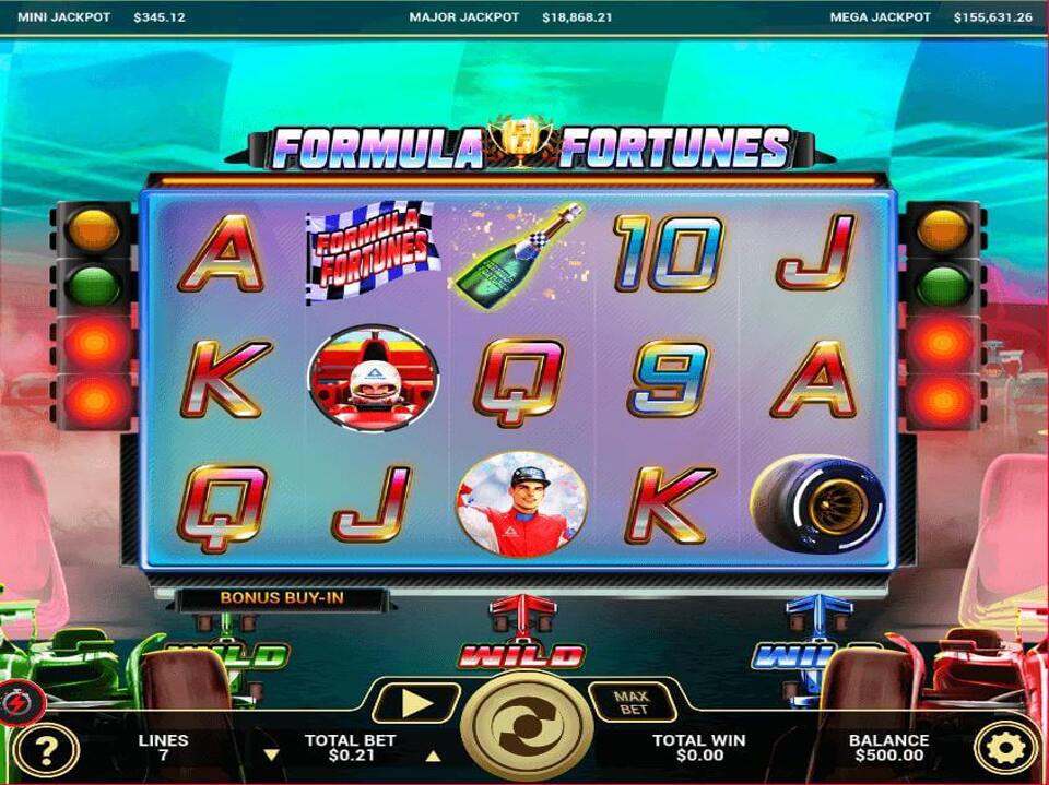 Formula Fortunes screenshot