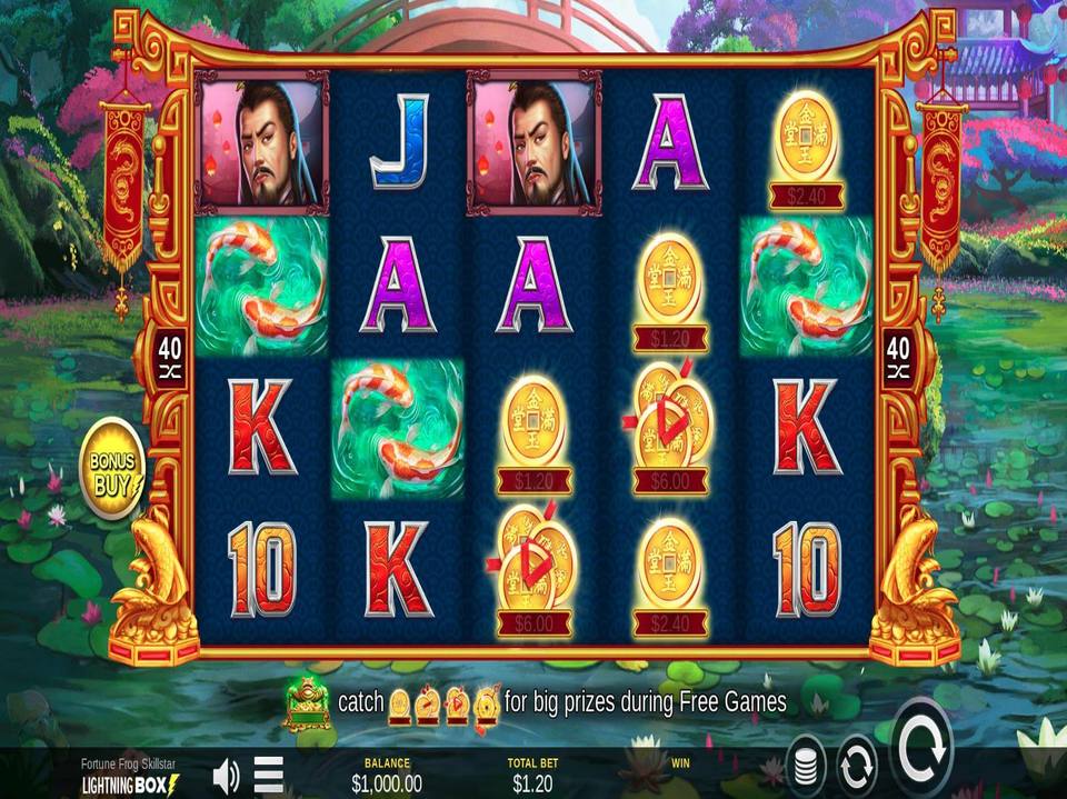 Fortune Frog Skillstar screenshot