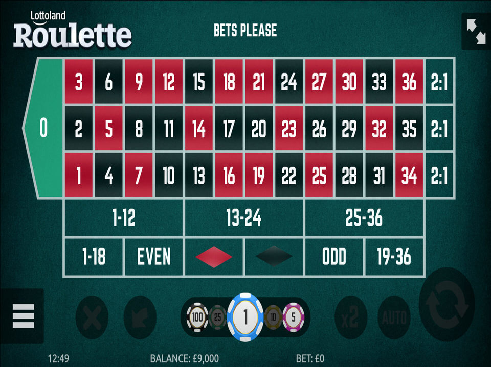 Gamevy Roulette screenshot