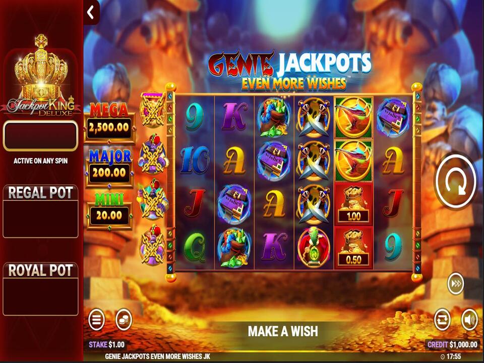 Genie Jackpots Even More Wishes screenshot