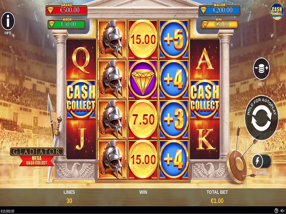 Gladiator Mega Cash Collect screenshot