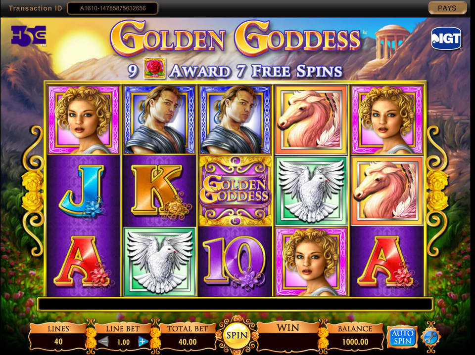 Golden Goddess screenshot