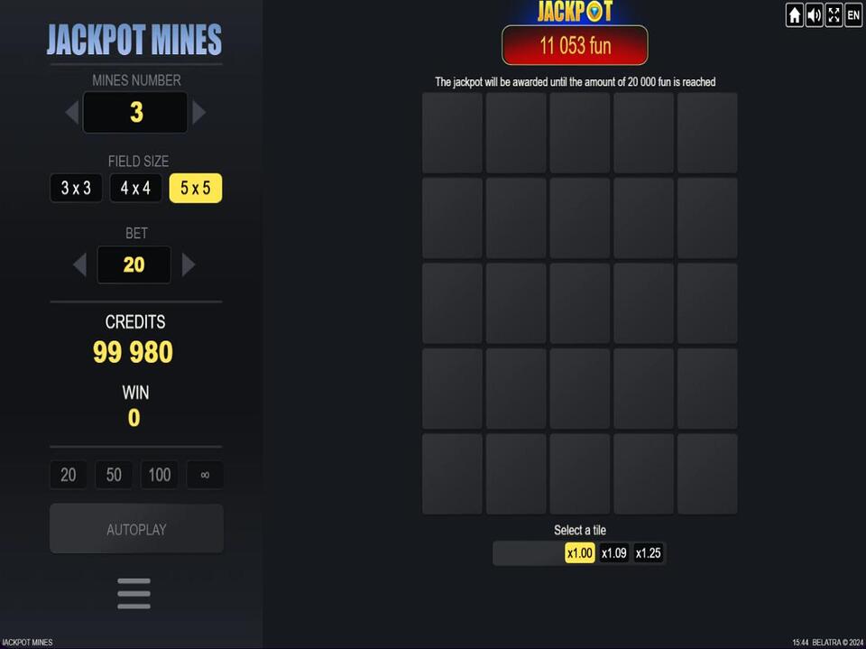 Jackpot Mines screenshot