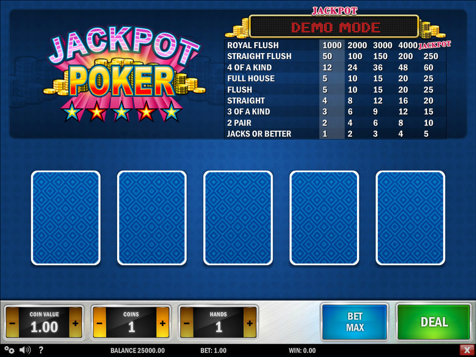 Jackpot Poker screenshot