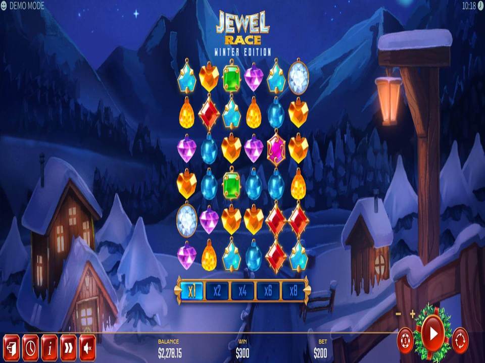 Jewel Race Winter Edition screenshot