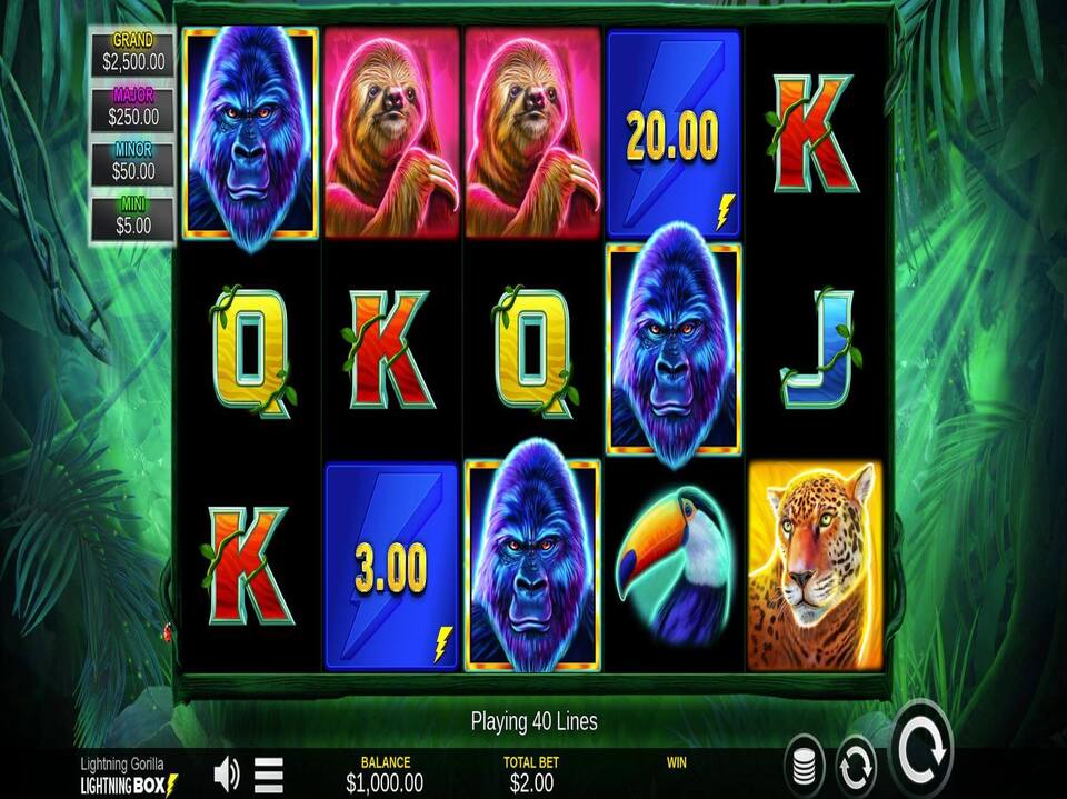 Lightning Gorilla screenshot