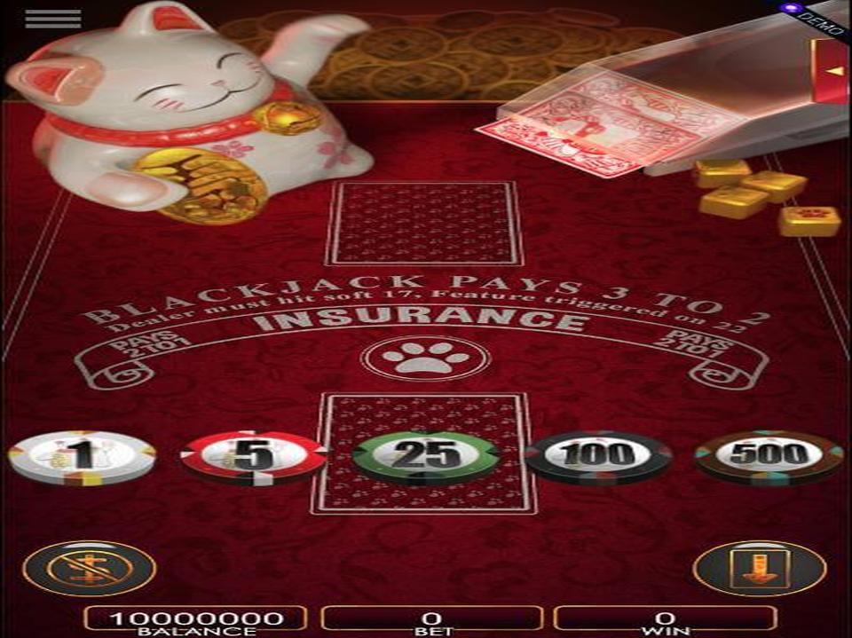 Lucky Cat Blackjack screenshot