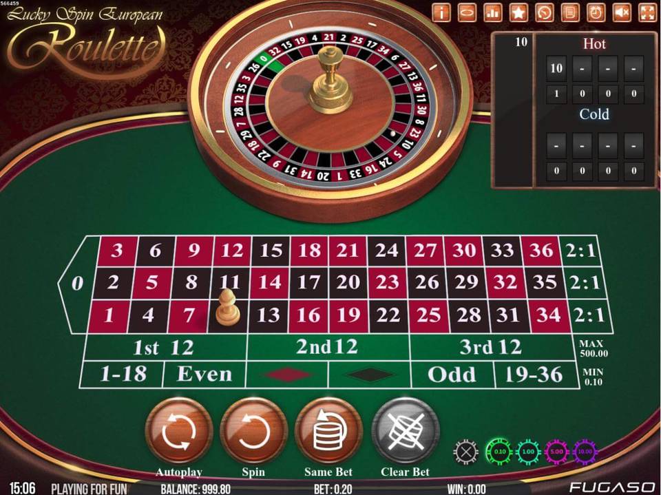 Lucky Spin Euro Roulette screenshot