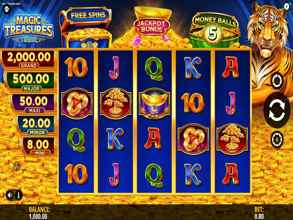 Magic jackpot online