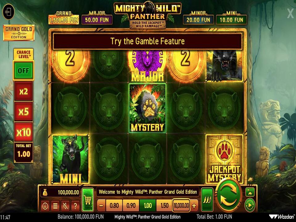 Mighty Wild Panther Grand Gold Edition screenshot