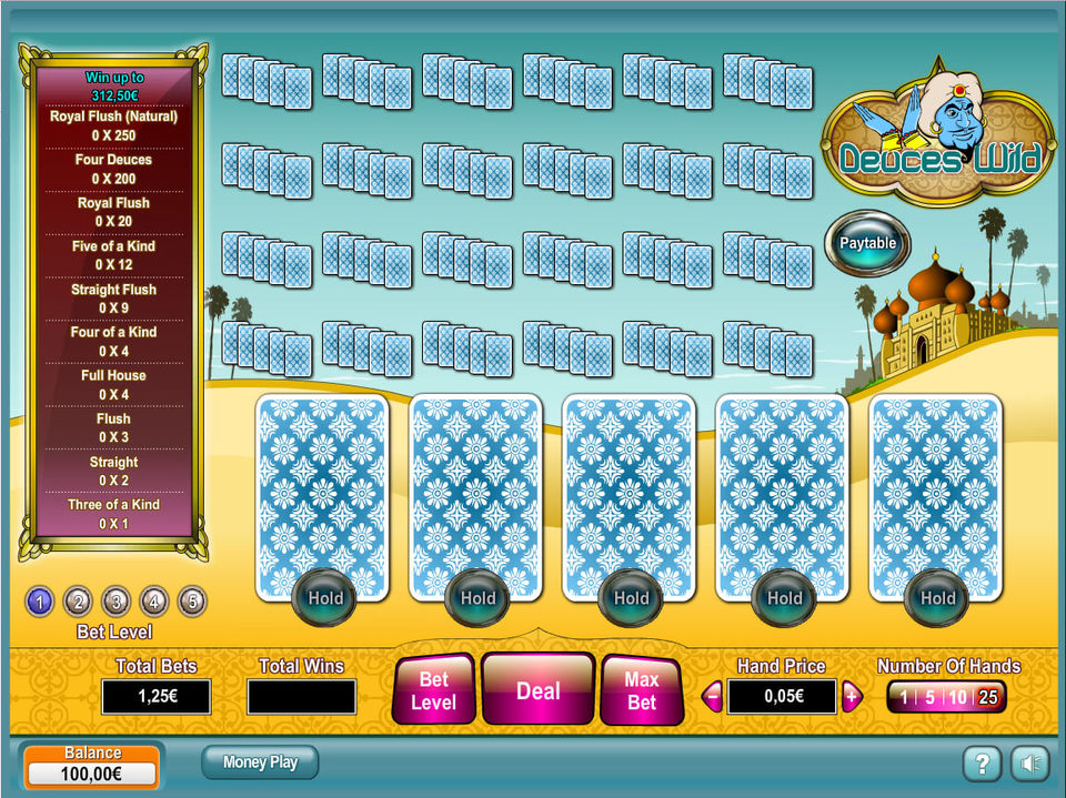 NeoGames Deuces Wild screenshot