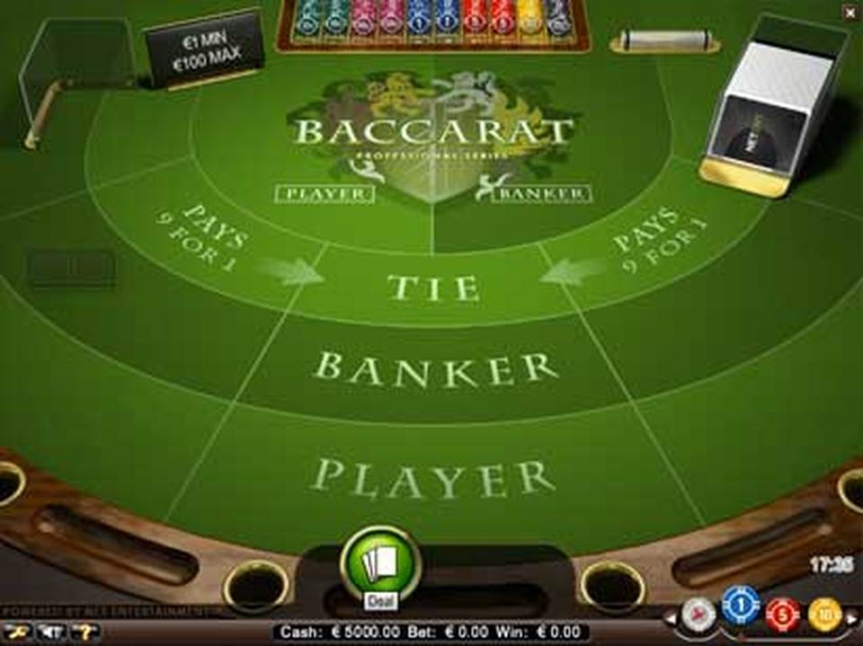 NetEnt Baccarat Pro Series screenshot