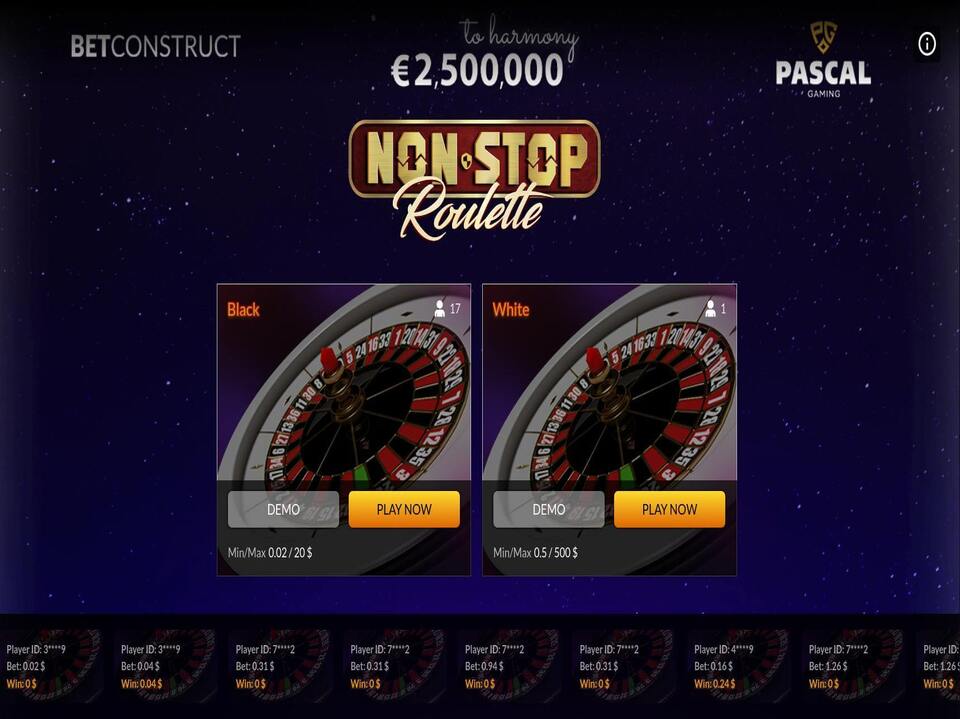 Non Stop Roulette screenshot