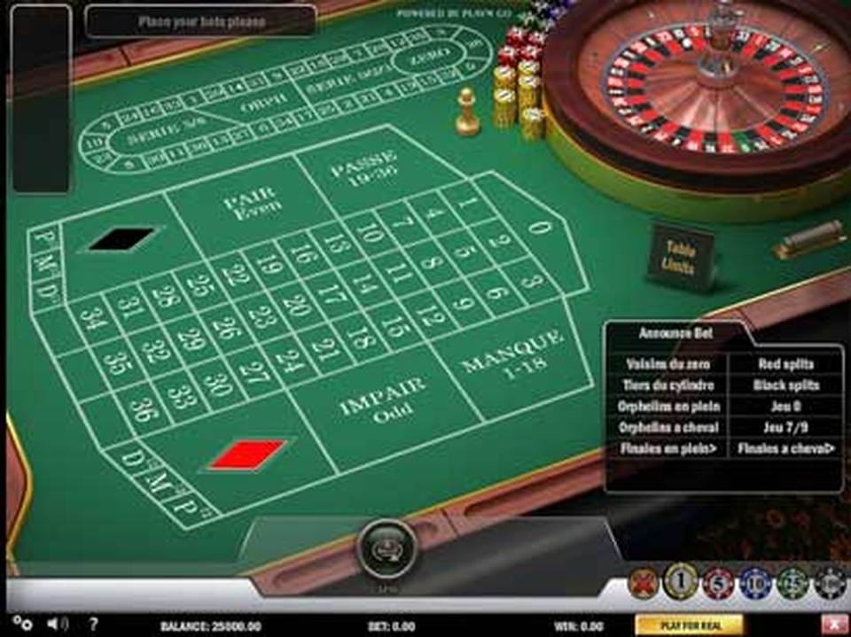 Play n GO French Roulette LP screenshot