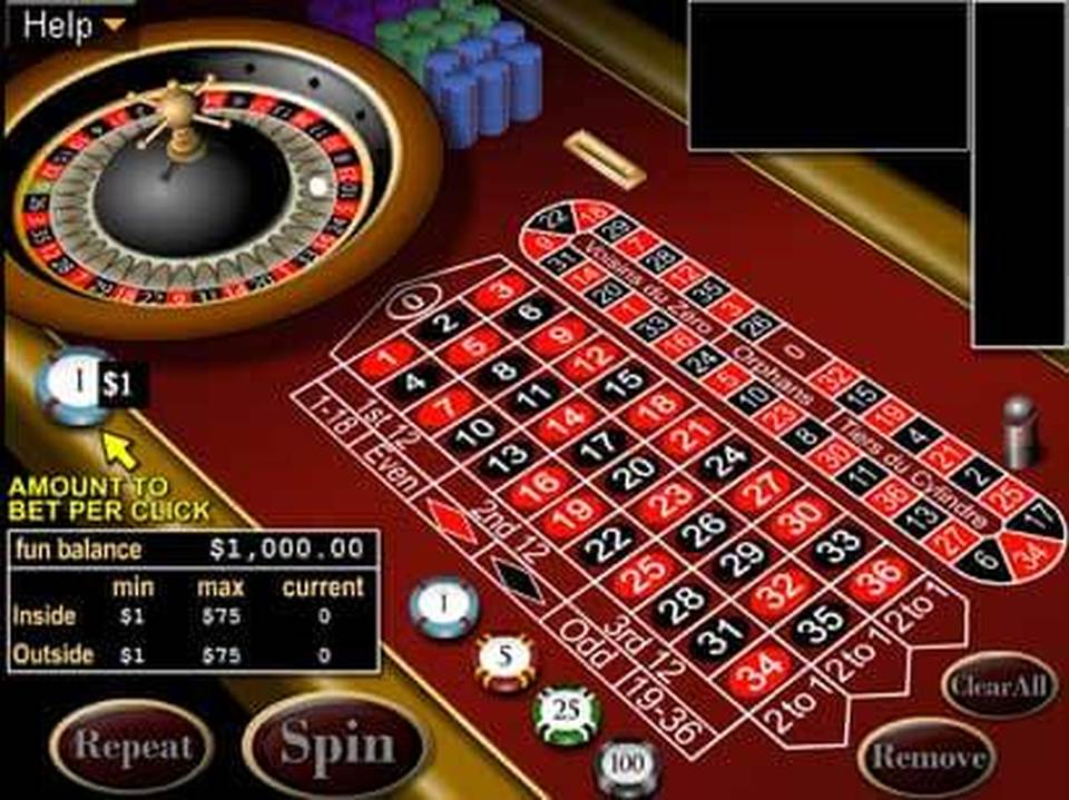 RTG European Roulette screenshot