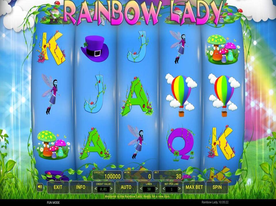 Rainbow Lady screenshot