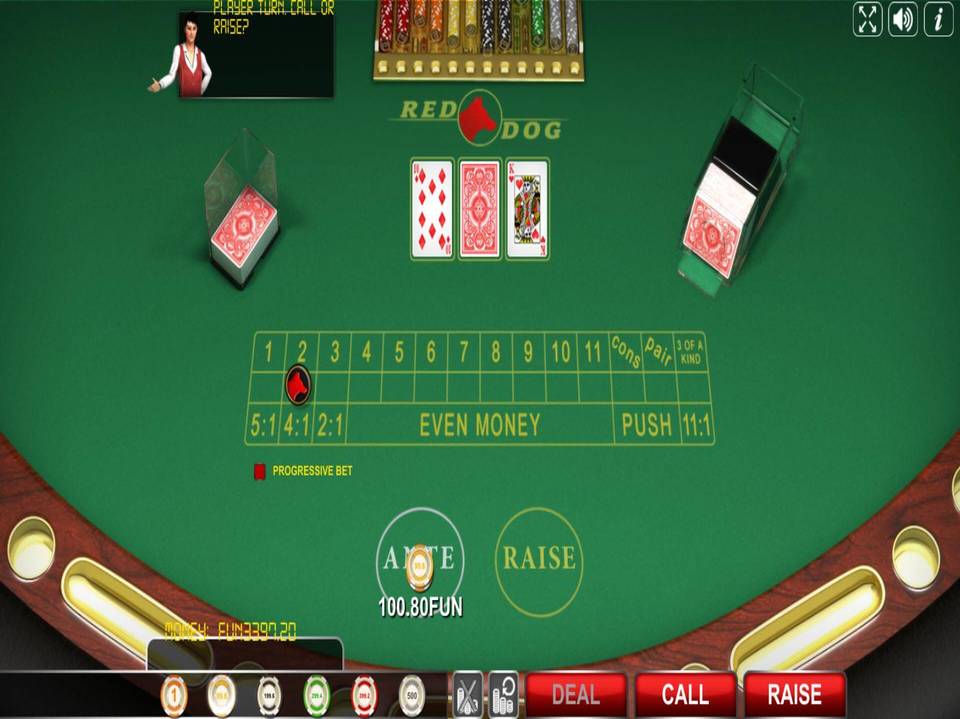Red Dog Poker screenshot