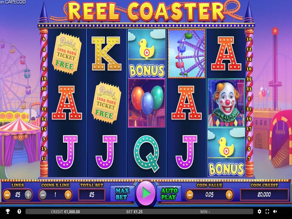 Reel Coaster screenshot