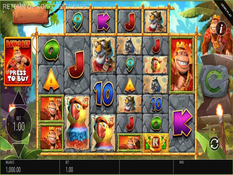 Return of Kong Megaways screenshot
