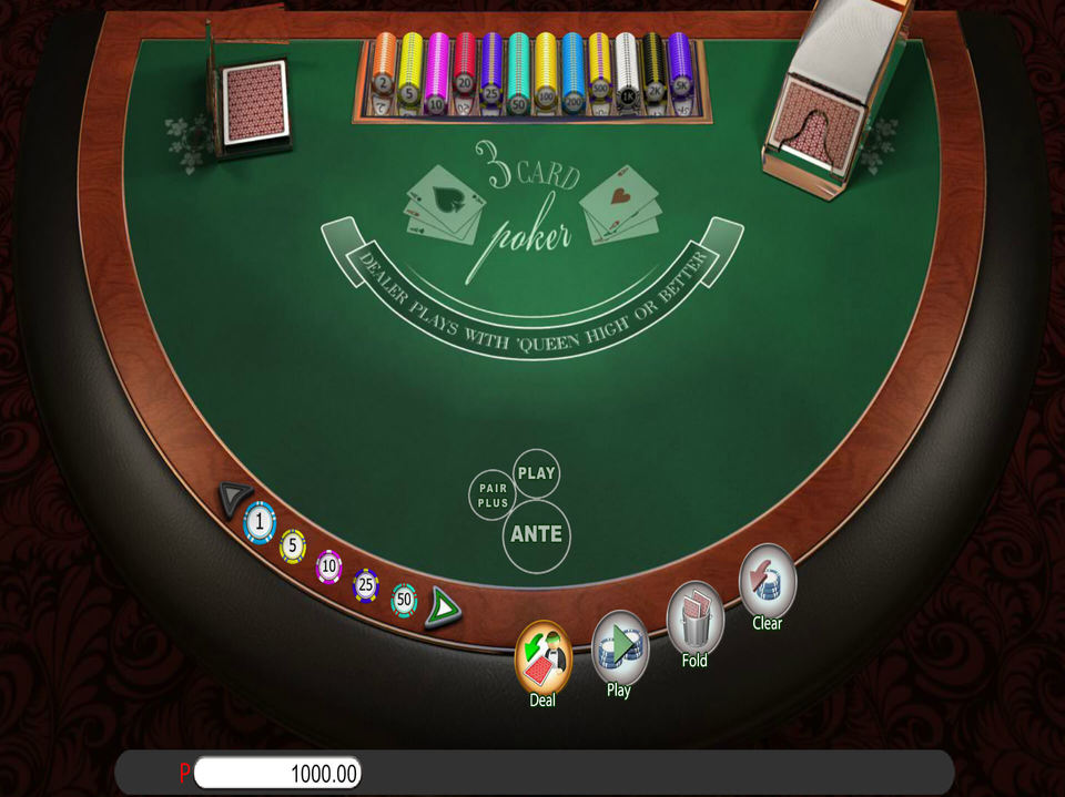 Saucify Three Card Poker screenshot