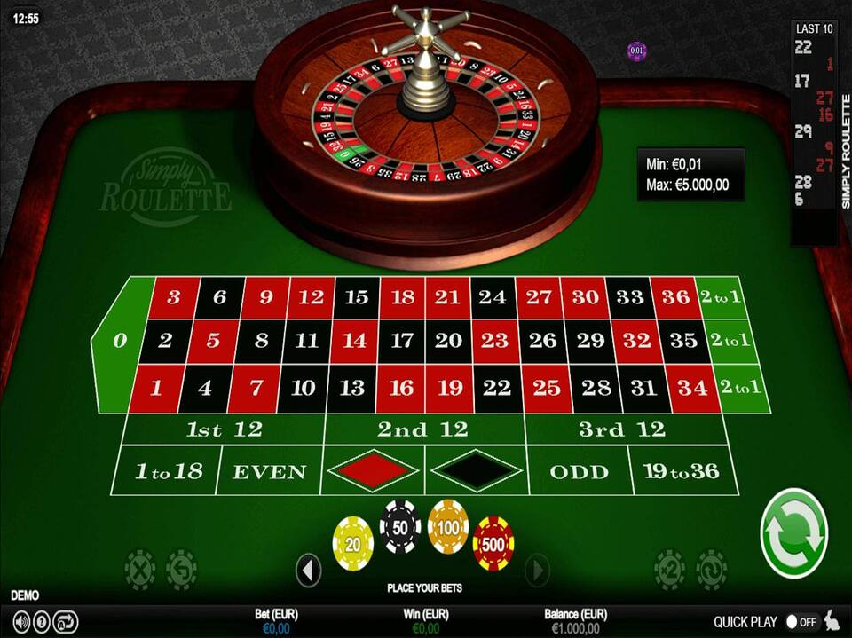 Simply Roulette screenshot