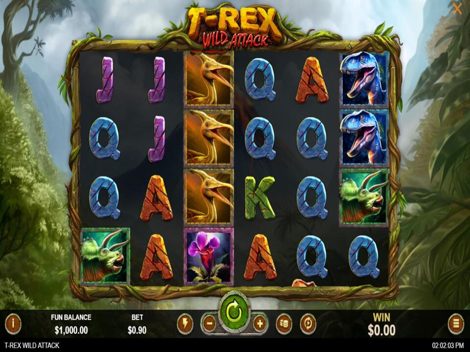 T Rex Wild Attack screenshot