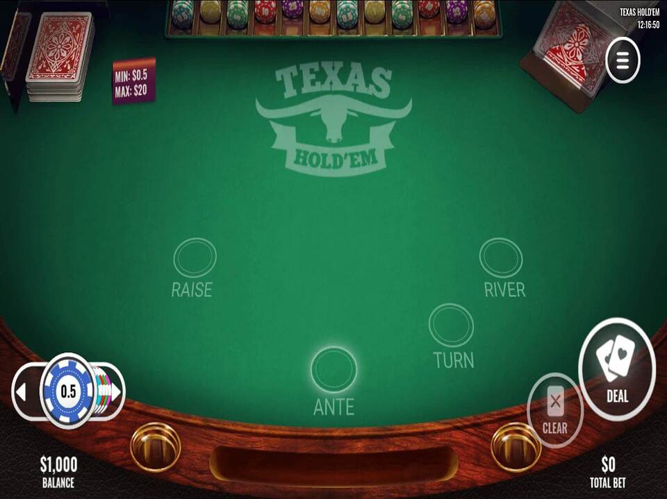 Texas Hold Em screenshot