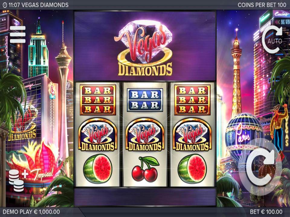 Vegas Diamonds screenshot