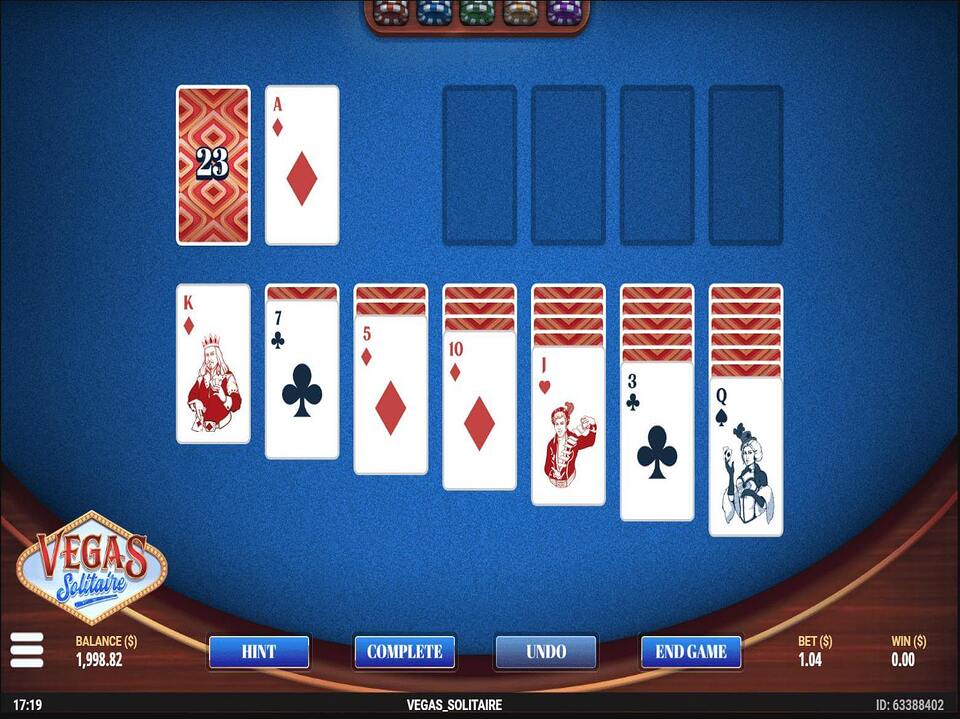 Vegas Solitaire screenshot