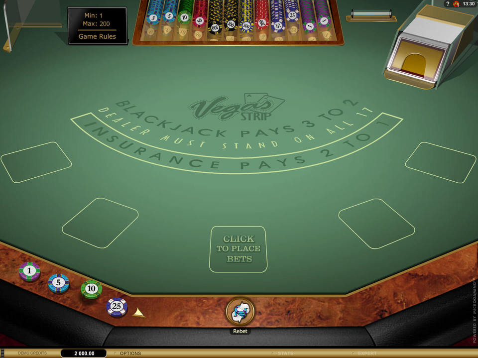 Vegas Strip Blackjack Gold screenshot