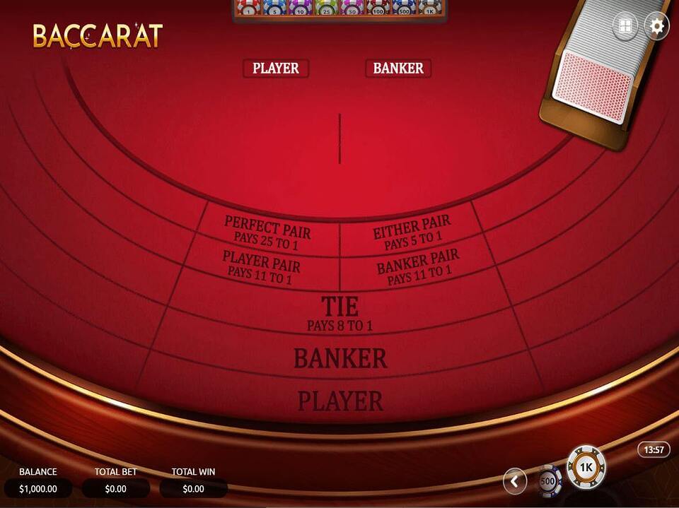 Vibra Gaming Baccarat screenshot