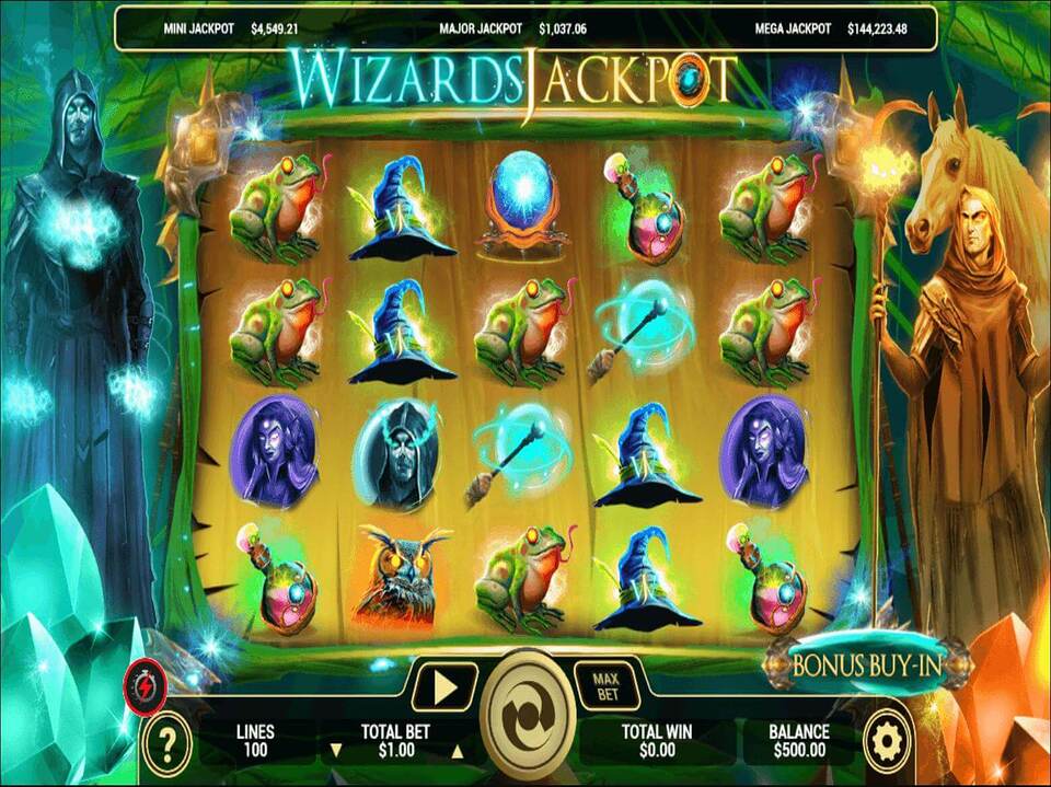 Wizards Jackpot screenshot