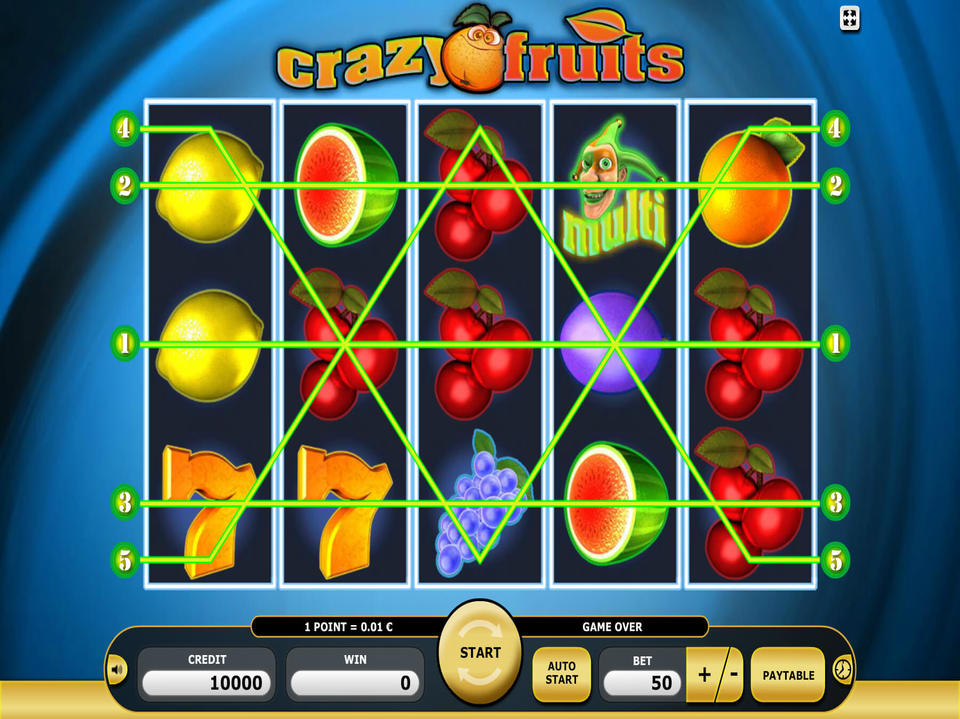 Crazy Fruits Slot - Free Online Atronic Slots Game